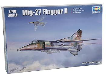 【中古】トランペッター 148 MiG-27 フロッガーD型 プラモデル