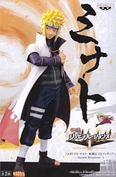 【中古】バンプレスト NARUTO-ナルト- 疾風伝 DXフィギュア シノビリレーションズ Shinobi Relations 1 ミナト 単品