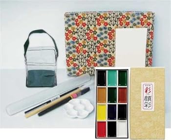 【中古】【39shop】ホルベイン★彩 絵手紙セット ET-24 135163(非常に良い)|ドリエム店