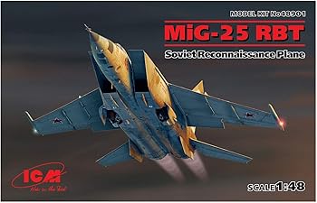 【中古】【39shop】ICM★148 ミグ MiG-25 RBT 48901 プラモデル（非常に良い）｜ドリエム店