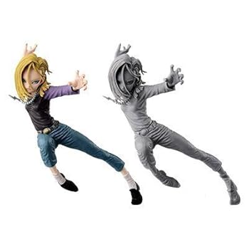 【中古】ドラゴンボール超 SCultures BIG 造形天下一武道会6 其之三 人造人間18号 全2種セット 通常カラーVer. 特別カラーVer.