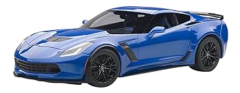 【中古】【39shop】AUTOart★118 シボレー コルベット C7 Z06 ブルー 完成品（非常に良い）｜ドリエム店
