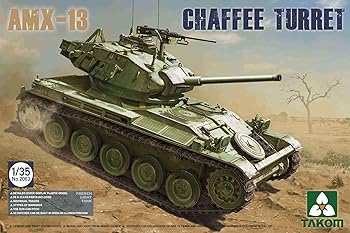 【中古】TAKOM 135 フランス軍 AMX-13 チャフィー砲塔 軽戦車 アルジェリア戦争 1954年-1962年 プラモデル TKO2063