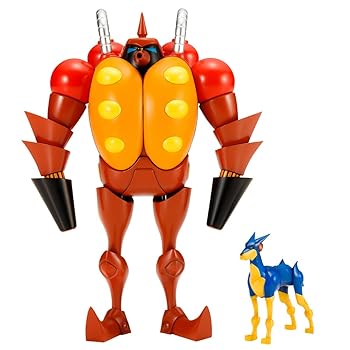 【中古】コトブキヤ 新造人間キャシャーン 昭和模型少年クラブ 火炎放射ロボット フレンダー ミニフィギュア 全高約120mm ノンスケール プラモデル画像