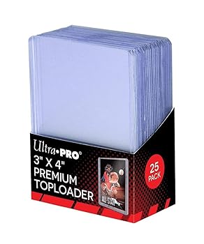 【中古】Ultra Pro 3インチ X 4インチ スーパークリア プレミアムトップローダー 100枚