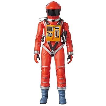 【中古】【39shop】MAFEX★マフェックス SPACE SUIT ORANGE Ver. 2001: a sapce odyssey ノンスケール ABS&ATBC-PVC塗装済み アクションフィギュア(良い)|ドリエム店