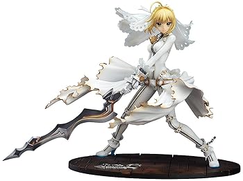 【中古】FateEXTRA CCC セイバー・ブライド 17スケール ABS&PVC製 塗装済み完成品フィギュア