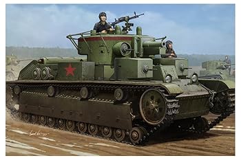 【中古】【39shop】ホビーボス★83852 135 ソビエト T-28 中戦車 溶接型 プラモデル（非常に良い）｜ドリエム店