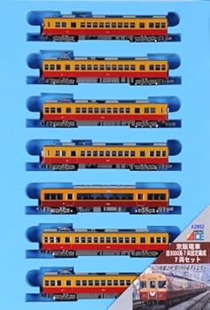 【中古】マイクロエース Nゲージ 京阪電車 旧3000系・7両固定編成 7両セット A2852 鉄道模型 電車