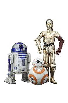 【中古】コトブキヤ ARTFX+ STAR WARS R2-D2 & C-3PO with BB-8 110スケール PVC製 塗装済み簡易組立フィギュア