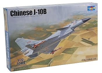 【中古】【39shop】トランペッター★172 中国空軍 J-10S複座型戦闘機 プラモデル(非常に良い)|ドリエム店