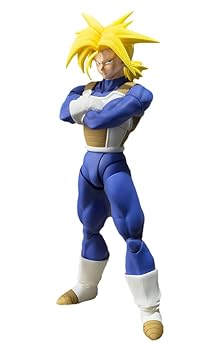 【中古】S.H.フィギュアーツ ドラゴンボールZ スーパーサイヤ人トランクス 約140mm PVC&ABS製 塗装済み可動フィギュア 並行輸入品
