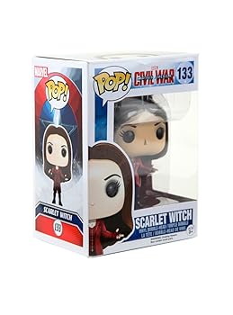 【中古】ポップ！シビル・ウォーキャプテン・アメリカスカーレット・ウィッチ 並行輸入品