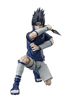 【中古】S.H.フィギュアーツ NARUTO -ナルト- うちはサスケ-うちはの血を宿す天才忍者- 約135mm ABS&PVC製 塗装済み可動フィギュア BAS64937