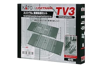【中古】カトーKATO Nゲージ TV3 ユニトラム直線拡張セット 40-813 鉄道模型 レールセット