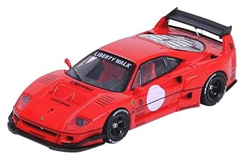 【中古】イノモデルInno Models 164 LB-WORKS F40 レッド 完成品