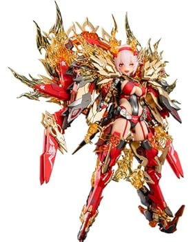【中古】【39shop】壽屋KOTOBUKIYA★メガミデバイス 皇巫 スサノヲ 紅蓮 全高約220mm 11スケール プラモデル（非常に良い）｜ドリエム店