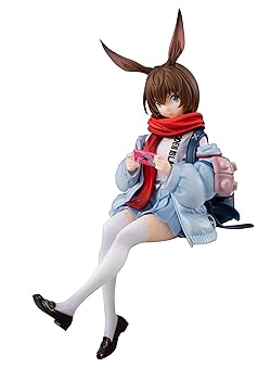 【中古】【39shop】フリュー★ぬーどるストッパーフィギュア アークナイツ アーミヤ 全高約130mm ATBC-PVC製 塗装済み 完成品 フィギュア(非常に良い)|ドリエム店