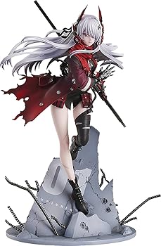 【中古】パニシング グレイレイヴン ルシア 深淵ノ紅 17スケール プラスチック製 塗装済み完成品フィギュア