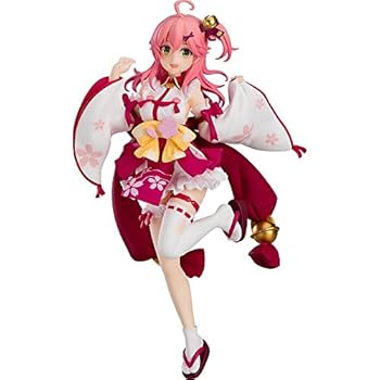 【中古】POP UP PARADE ホロライブプロダクション さくらみこ ノンスケール プラスチック製 塗装済み完成品フィギュア