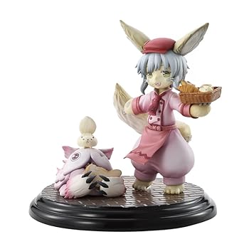 【中古】ベルファイン メイドインアビス × 兎座LEPUS 第二層 -もっと兎座ナナチ- 兎座ナナチ & ミーティ 全高約140mm ノンスケール PVC製 塗装済み 完成