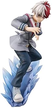 【中古】ユニオンクリエイティブ 僕のヒーローアカデミア インターン編スケールフィギュア 轟焦凍 約150mm ATBC-PVC製 塗装済み 完成品 フィギュア