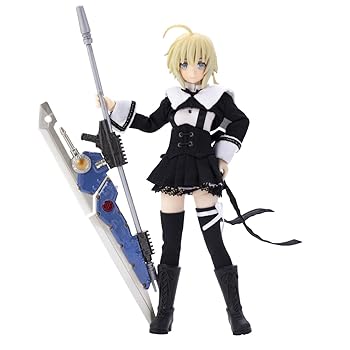 【中古】【39shop】アゾンインターナショナル★アサルトリリィシリーズ No.062 天野天葉 version2.0 プラアーマー仕様 112スケール ソフビヘッド製 フィギュア コレ(非常に良い)|ドリエム店