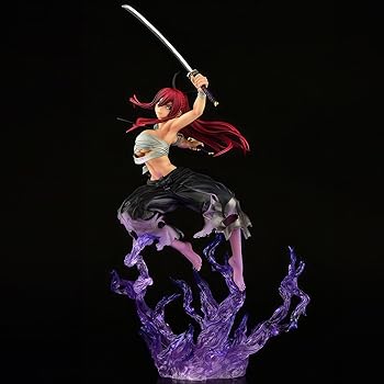 【中古】オルカトイズ 16スケール エルザ・スカーレット侍-光炎万丈-ver.漆黒 PVC製塗装済み完成品 約全高435mm PVC製