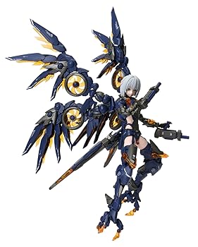 【中古】童友社 NUKE MATRIX CYBER FOREST FANTASY GIRLS 3 HURRICANE ASSAULT REVENGER:PROTOTYPE YAEGER Amelia.Hartmann 112スケール 全高約160mm 色