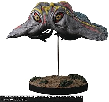 【中古】エクスプラス GARAGE TOY 東宝30cmシリーズ FAVORITE SCULPTORS LINE ヘドラ 飛行期 全幅約270mm奥行約380mm ノンスケール PVC製 塗装済み 完成