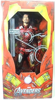 【中古】Neca アベンジャーズ バトル ダメージド アイアンマン 14 スケール アクション フィギュア 並行輸入品