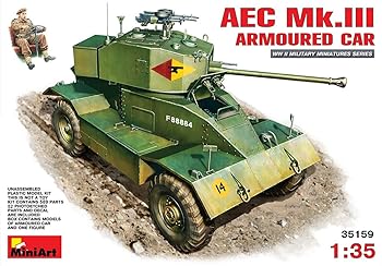 【中古】【39shop】ミニアート★135 AEC Mk.3装甲車 プラモデル（良い）｜ドリエム店