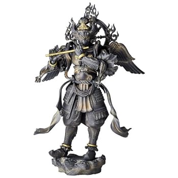 【中古】リボルテックタケヤ016EX 迦楼羅 木調版 ノンスケール ABS&PVC製 塗装済み アクションフィギュア