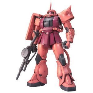 【中古】【39shop】バンダイBANDAI★1100 MG MS-06S シャア専用ザク Ver.2.0 チタニウムフィニッシュVer. プラモデル キャラホビ2013 C3&times;HOBBY限定（非常に良い）｜ドリエム店