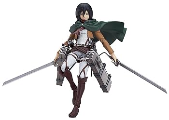 【中古】【39shop】figma★進撃の巨人 ミカサ・アッカーマン ノンスケール ABS&PVC 塗装済み可動フィギュア(非常に良い)|ドリエム店