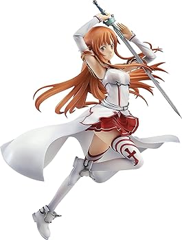 【中古】【39shop】ソードアート・オンライン★アスナ -血盟騎士団Ver.- 18スケール PVC製塗装済み完成品(良い)|ドリエム店