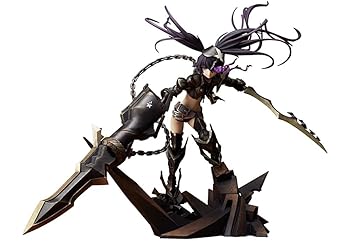 【中古】TV ANIMATION BLACK ROCK SHOOTER インセイン・ブラック★ロックシューター 18スケール PVC製塗装済み完成品