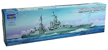 【中古】【39shop】トランペッター★1350 アメリカ海軍 重巡洋艦 インディアナポリス CA-35 1945 プラモデル（非常に良い）｜ドリエム店
