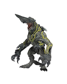 【中古】パシフィック・リムDX 7インチ アクションフィギュアナイフヘッド・カイジュウ