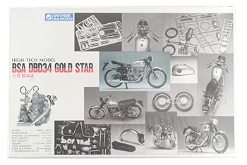 【中古】【39shop】グンゼ★ハイテックモデル 112 BSA DBD34 ゴールドスター（良い）｜ドリエム店