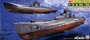 【中古】ピットロード 1700 日本海軍 潜水艦 伊-9&呂-35 SPW23