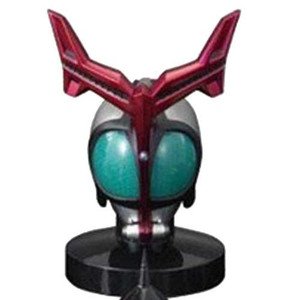 【中古】仮面ライダー ライダーマスクコレクションベストセレクション 映画編 10：仮面ライダーカブト ハイパーフォーム通常台座