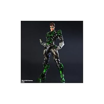 【中古】【39shop】DC★Comics VARIANT PLAY ARTS改 グリーンランタンPVC塗装済みアクションフィギュア（非常に良い）｜ドリエム店