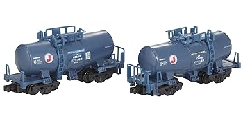 【中古】Bトレインショーティー タキ43000 ブルー 貨車2両入り プラモデル