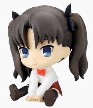 【中古】FateZero ぺたん娘 遠坂凛 ノンスケール PVC塗装済み完成品