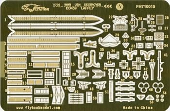 【中古】1700 米海軍駆逐艦ラフェイ用エッチング