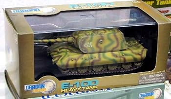 【中古】ドラゴンアーマー 172 完成品 60155 ドイツ超重戦車 E100 ベルリン、ブランデンブルグ門付近 1945