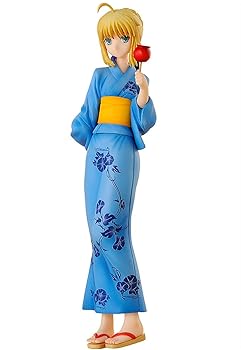 【中古】Fatestay night セイバー 浴衣ver. 18スケール PVC製塗装済み完成品