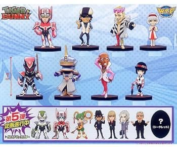 【中古】TIGER＆BUNNY ワールドコレクタブルフィギュア vol.4 8種セット