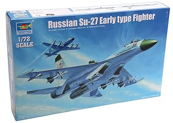【中古】【39shop】トランペッター★172 Su-27 フランカー 初期型 プラモデル（良い）｜ドリエム店